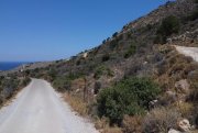Kokkino Chorio Kreta, Kokkino Chorio: Ruhiges Hanggrundstück mit ewigem Meerblick zu verkaufen Grundstück kaufen